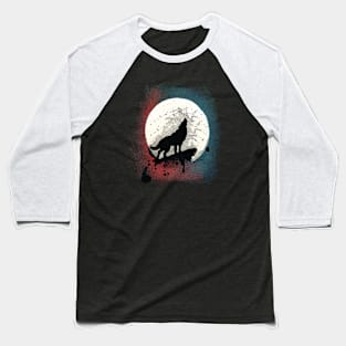 The Wolf, wild nature Baseball T-Shirt